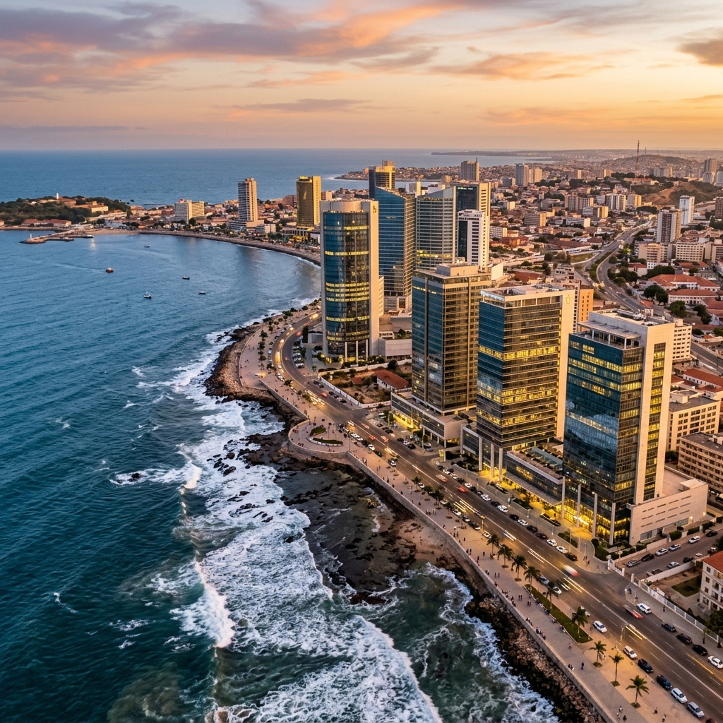 Captação Aérea Baía de Luanda